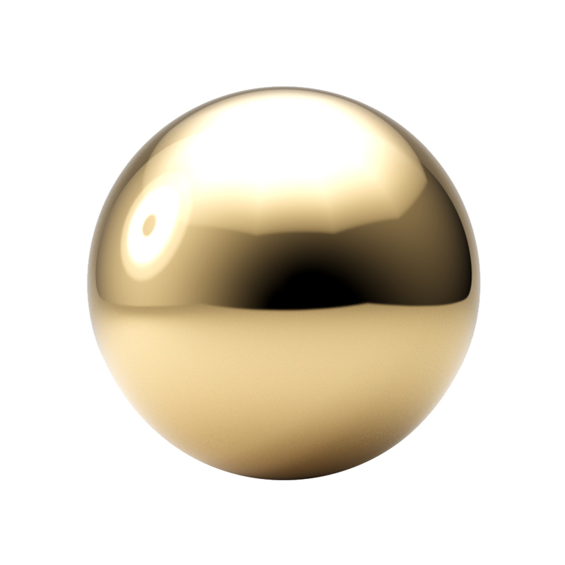 Накрутка для пирсинга Ball из белого золота для украшений толщиной 1.2мм с внутренней резьбой 0.9мм